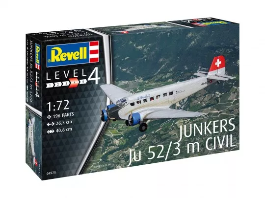 Revell - Junkers Ju52/3m Civil